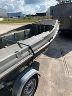 Visboot met trailer, Watersport en Boten, Ophalen, Gebruikt, Overige typen