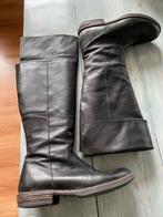 Toffe, soepele zwartleren hoge laarzen, Kleding | Dames, Schoenen, Ophalen of Verzenden, Zo goed als nieuw, Zwart, Hoge laarzen