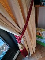 Rood-gouden embrasse, 90cm - Nieuwstaat!, Minder dan 50 cm, Klassiek, Ophalen of Verzenden, Zo goed als nieuw