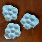 PORSELEINEN SLAKKENBORDJES VAN REVOL, Huis en Inrichting, Keuken | Servies, Ophalen, Zo goed als nieuw, Porselein, Overige stijlen