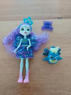 Enchantimals Patter Pauw & Flap, Ophalen of Verzenden, Zo goed als nieuw, Barbie
