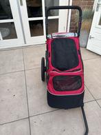 Honden fietskar van Trixie maat S 2 in 1 rood 1x gebruikt, Dieren en Toebehoren, Honden-accessoires, Ophalen of Verzenden, Nieuw