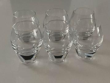 Iittala, Finland: 6 'Stella` borrelglazen 6 cm (1995–2009 ) beschikbaar voor biedingen