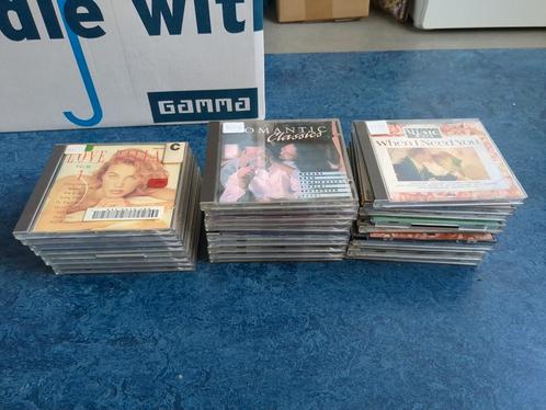 Partij van 28 romantische cd's – Jewel Case, Cd's en Dvd's, Cd's | Overige Cd's, Gebruikt, Ophalen of Verzenden