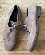 Mt 43 Tommy Hilfiger bruin beige suède leren brogue schoenen, Bruin, Tommy Hilfiger, Ophalen of Verzenden, Zo goed als nieuw
