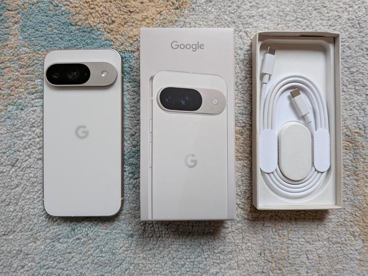 Google Pixel 9 128GB - Porcelain - Zo goed als nieuw, Telecommunicatie, Mobiele telefoons | Overige merken, Zo goed als nieuw