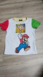 Super Mario shirt met 'bewegend plaatje ' maat 122, Kinderen en Baby's, Kinderkleding | Maat 122, Gebruikt, Ophalen of Verzenden