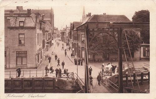 RY074 Helmond Veestraat volk brug 1926, Verzamelen, Ansichtkaarten | Nederland, Gelopen, Noord-Brabant, 1920 tot 1940, Verzenden
