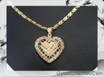 1656321k Ketting met Bolhart Hanger – Luxe Statement, Ophalen of Verzenden, Zo goed als nieuw, Goud, Goud