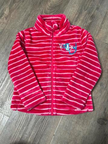 Roxy roze wit wintersport fleece vest ski vest maat 3 beschikbaar voor biedingen
