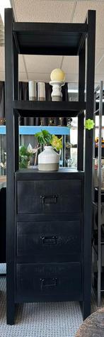 Boekenkast Britt Zwart, Ophalen, Metaal, Kringloopehb41@hotmail.com, Boekenkast Britt