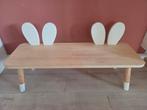 Zara home kinderbankje houten bankje konijnenoortjes, Ophalen of Verzenden, Zo goed als nieuw, Stoel(en)