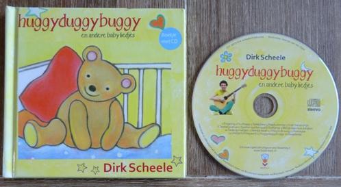 Huggyduggybuggy - Dirk Scheele - cd met boekje, Boeken, Kinderboeken | Baby's en Peuters, Zo goed als nieuw, Ophalen of Verzenden