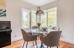 Marmere eettafel FONQ nieuwstaat (110cm), Huis en Inrichting, Tafels | Eettafels, Ophalen, 100 tot 150 cm, Rond, Zo goed als nieuw