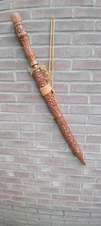 Houten Zwaard met Schede - Decoratief, Ophalen