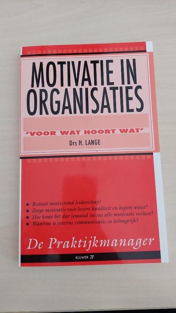 Motivatie in organisaties beschikbaar voor biedingen