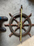 Scheeps stuurwiel, Verzamelen, Scheepvaart, Ophalen, Gebruikt, Motorboot