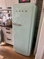 Smeg koelkast mintgroen, Witgoed en Apparatuur, Koelkasten en IJskasten, Ophalen, Gebruikt, 200 liter of meer, 160 cm of meer