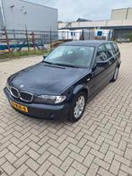 BMW 3-Serie 2.5 Touring E46 XENON AUTOMAAT AIRCO NIEUWE APK!, Auto's, BMW, Automaat, Achterwielaandrijving, Zwart, Blauw