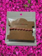 Kralen Daisy armband/Bead Daisy bracelet, Ophalen, Overige materialen, Nieuw, Roze