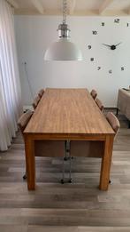 Eettafel set compleet, Huis en Inrichting, Zo goed als nieuw, Ophalen