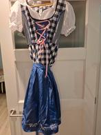 Dirndl Jurk, Kleding | Dames, Jurken, Maat 38/40 (M), Blauw, Nieuw, Ophalen of Verzenden