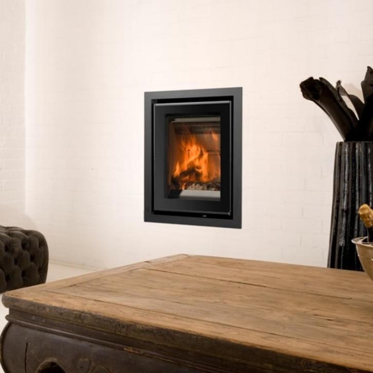 Barbas Unilux 40, Huis en Inrichting, Kachels, Nieuw, Inbouw, Houtkachel, Hout, Ophalen