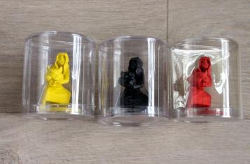 3x Figuur in hars Abdellah Kuifje Hergé Tintin  beschikbaar voor biedingen