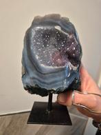 Agaat amethist op voet, Ophalen of Verzenden