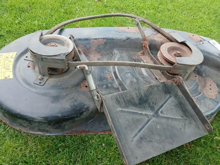 Maaidek 81 cm zijuitworp voor MTD of White enz., Tuin en Terras, Grasmaaiers, Gebruikt, Benzine-grasmaaier, 50 cm of meer, Cirkelmaaier