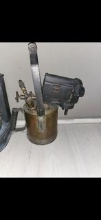 Zeer mooie grote zware Antieke Brander, Ophalen