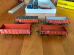 Set Fleischmann goederenwagonnetjes, Hobby en Vrije tijd, Gebruikt, Gelijkstroom, Fleischmann, Wagon