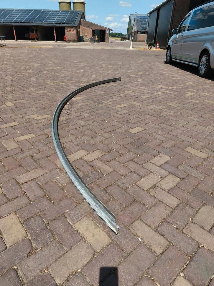 Zware aluminium drager, Doe-het-zelf en Verbouw, Buizen en Afvoer, Zo goed als nieuw, Aluminium, Ophalen