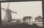rijnsaterwoude  gezicht op de molen fotokaart, Verzenden, 1920 tot 1940, Ongelopen