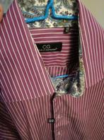 Als nieuw overhemd CIRCLE of GENTLEMEN paars streep 40 L, Verzenden, Paars, Halswijdte 39/40 (M), Zo goed als nieuw