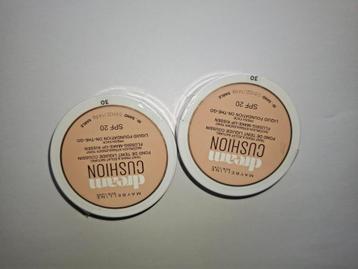 2 nieuwe Maybelline Dream Cushion Foundation (advr 53) beschikbaar voor biedingen