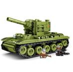 🎁 WW2 Bouwstenen - L11 - Russische KV2 Tank 🎁, Ophalen of Verzenden, Nieuw, Overige merken