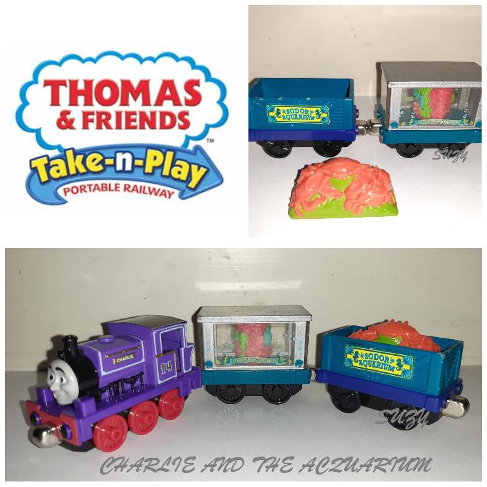 Thomas de Trein Take n Play, Charlie and the Acquarium, Ophalen of Verzenden, Gebruikt