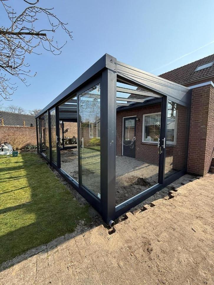 Nieuwe schuifpui 2-delig, Doe-het-zelf en Verbouw, Glas en Ramen, Nieuw, Overige typen, 160 cm of meer, 160 cm of meer, Ophalen