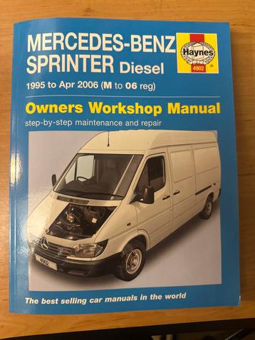 Mercedes Sprinter Haynes Handleiding 1995-2006 beschikbaar voor biedingen