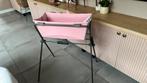 STOKKE New Born bad flexi vouwbaar incl standaard roze ZGAN, Kinderen en Baby's, Badjes en Verzorging, Overige merken, Badje, Zo goed als nieuw