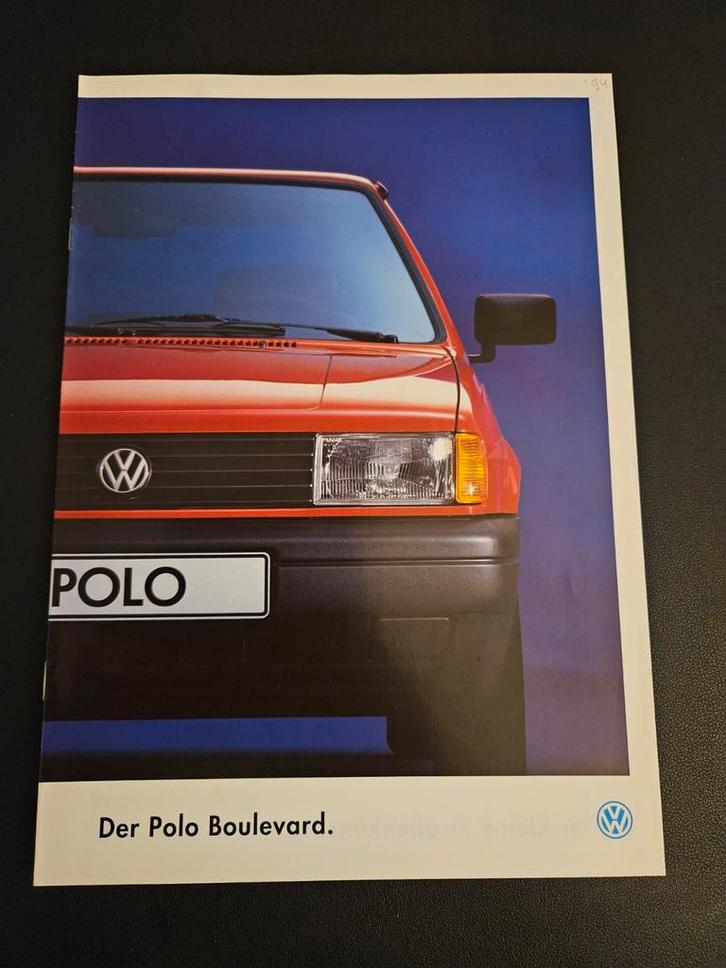 Brochure Volkswagen Polo Boulevard 1983, Boeken, Auto's | Folders en Tijdschriften, Zo goed als nieuw, Volkswagen, Ophalen of Verzenden