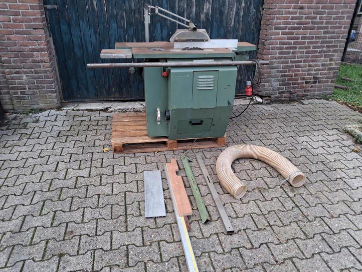 Robland K31 combi-machine – 380V – werkt goed, Doe-het-zelf en Verbouw, Gereedschap | Zaagmachines, Gebruikt, 1200 watt of meer