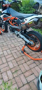 akrapovic titanium uitlaat ktm 690 smc, Ophalen of Verzenden, Gebruikt
