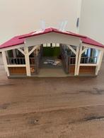 Schleich Manege - Paardenstal, Ophalen of Verzenden, Zo goed als nieuw, Overige typen