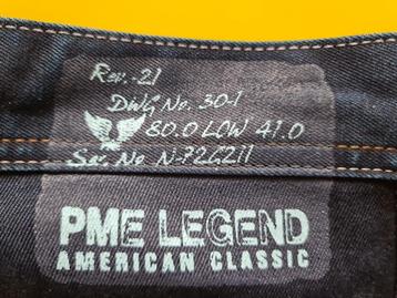 Nieuw PME LEGEND Spijker broek met blauwe kleur maat 31/36 beschikbaar voor biedingen