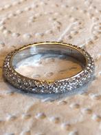 Briljant Ring 1 Karaat, Ophalen, Met edelsteen, Dame, Goud