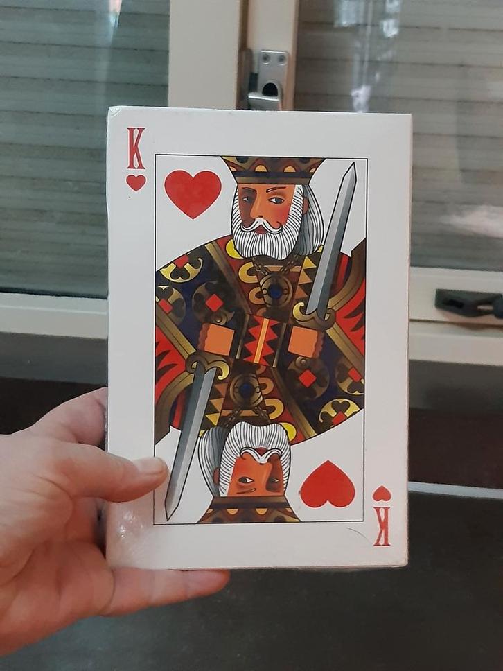 Kaartspel XL nieuw in folie 19 x 13 cm, Hobby en Vrije tijd, Gezelschapsspellen | Kaartspellen, Nieuw, Ophalen of Verzenden