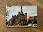 D603 Oude ansichtkaart Deventer : Groeten uit Deventer Waag, Ophalen of Verzenden, 1940 tot 1960, Ongelopen, Overijssel