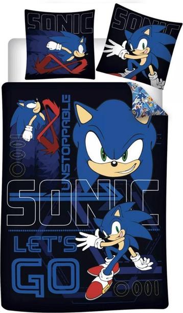 Sonic Dekbedovertrek 140 x 200 cm - Let's Go beschikbaar voor biedingen